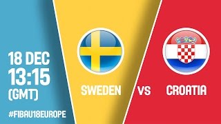 Швеция до 18 - Хорватия до 18. Запись матча