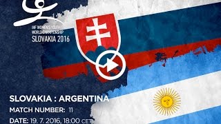 Словакия до 18 жен - Аргентина до 18 жен. Запись матча