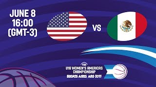 США жен. до 16 - Мексика жен. до 16. Запись матча