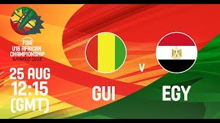 Гвинея до 18 - Египет до 18. Запись матча