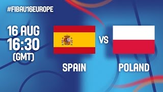 Испания до 16 - Польша до 16. Запись матча