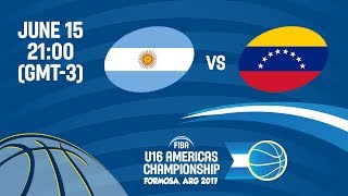 Аргентина до 16 - Венесуэла до 16. Запись матча