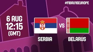 Сербия до 16 - Беларусь до 16 . Запись матча