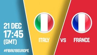 Италия до 18 - Франция до 18. Запись матча