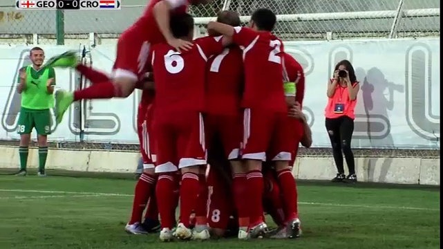 Грузия U-21 - Хорватия U-21. Обзор матча