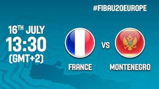 Франция до 20 - Черногория до 20. Запись матча