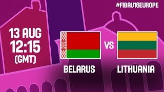 Беларусь до 16 жен - Литва до 16 жен. Запись матча