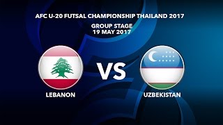 Ливан до 20 - Узбекистан до 20. Запись матча