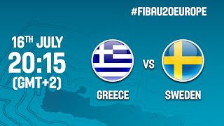 Греция до 20 - Швеция до 20. Запись матча