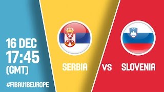 Сербия до 18 - Словения до 18. Запись матча