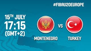 Черногория до 20 - Турция до 20. Запись матча