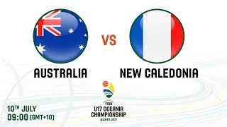 Австралия до 17 - Новая Каледония до 17. Запись матча