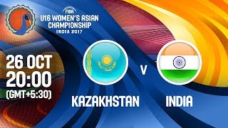 Казахстан до 16 - Индия до 16. Запись матча