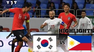 Южная Корея - Филиппины. Обзор матча