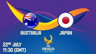 Австралия до 19 жен - Япония до 19 жен. Запись матча
