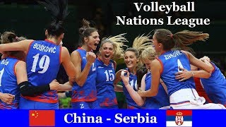 Китай жен - Сербия жен. Запись матча