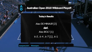 Australian Open. Квалификация - . Запись