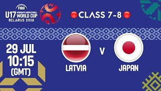 Латвия до 17 жен - Япония до 17 жен. Запись матча