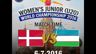 Дания до 20 жен - Узбекистан до 20 жен. Запись матча