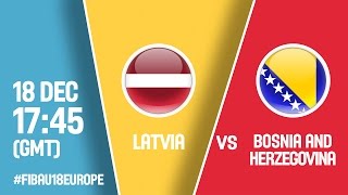 Латвия до 18 - Босния и Герцеговина до 18. Запись матча