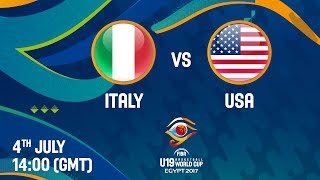 Италия до 19 - США до 19. Запись матча