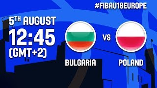 Болгария до 18 - Польша до 18. Запись матча
