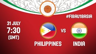 Филиппины до 18 - Индия до 18. Запись матча