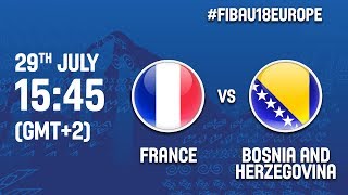 Франция до 18 - Босния и Герцеговина до 18. Запись матча
