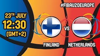 Финляндия до 20 - Нидерланды до 20. Запись матча