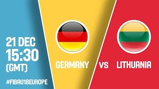 Германия до 18 - Литва до 18. Запись матча