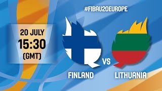 Финляндия до 20 - Литва до 20. Заипсь матча