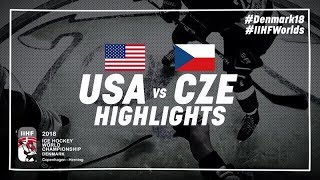США - Чехия. Обзор матча