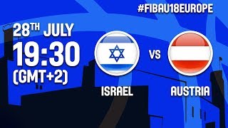 Израиль до 18 - Австрия до 18. Запись матча