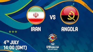 Иран до 19 - Ангола до 19. Запись матча