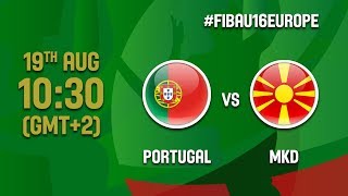 Португалия до 16 - Македония до 16. Запись матча