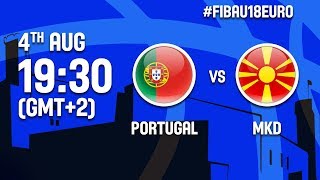 Португалия 18 - Македония до 18. Запись матча