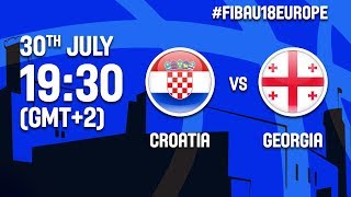 Хорватия до 18 - Грузия до 18. Запись матча