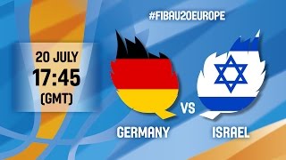 Германия до 20 - Израиль до 20. Запись матча