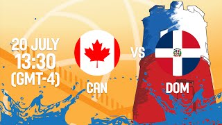 Канада до 18 - Доминикан. респ. до 18. Запись матча