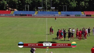 Эстония U-19 - Литва U-19. Запись матча