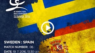 Швеция до 18 жен - Испания до 18 жен. Запись матча
