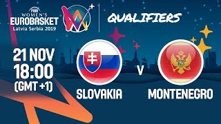 Словакия жен - Черногория жен. Обзор матча