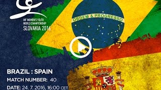 Бразилия до 18 жен - Испания до 18 жен. Запись матча