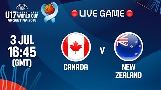 Канада до 17 - Новая Зеландия до 17. Запись матча
