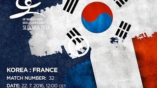 Республика Корея до 18 жен - Франция до 18 жен. Запись матча