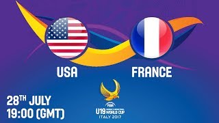 США до 19 жен - Франция до 19 жен. Запись матча