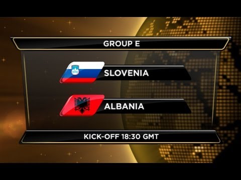 сборная Словении - сборная Албании. Запись матча