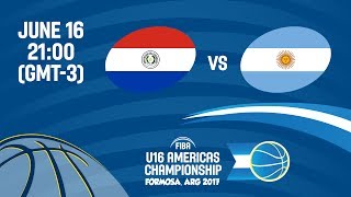 Парагвая до 16 - Аргентина до 16. Запись матча