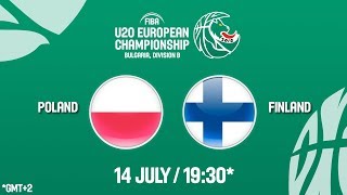 Польша до 20 - Финляндия до 20. Запись матча