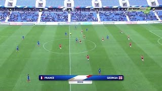 Франция U-21 - Грузия U-21. Запись матча